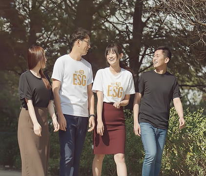 台積電與大豐環保合作，將回收寶特瓶再製成ESG永續環保衣｜TSMC collaborates with Da Fon to recycle PET bottles into sustainable ESG T-shirts promoting circular economy.